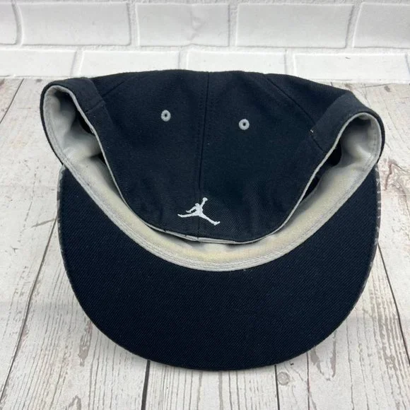 Air‎ Jordan Dunk Champ 7 1/4 Jumpman Hat FItted Cap Black Men